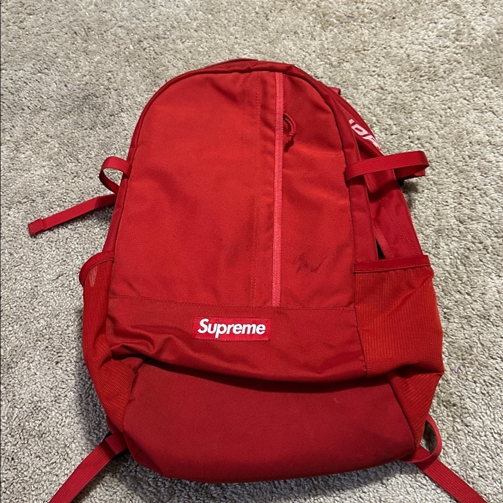 Supreme backpack Red
